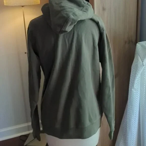 The North Face Dark Green Hoodie, Size Medium - Picture 4 of 8